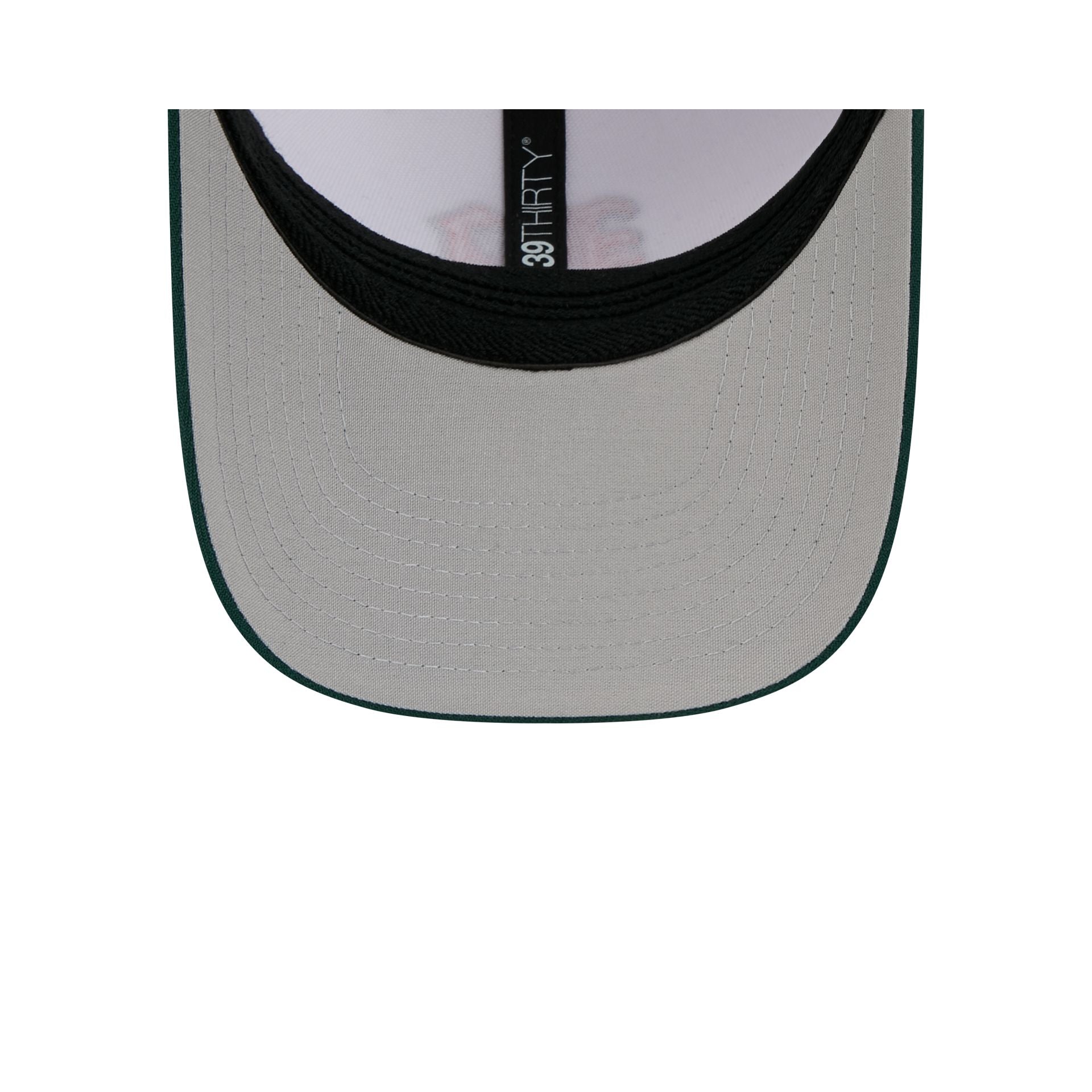 New Era x adidas Miami Hurricanes White 39THIRTY M-Crown Stretch Fit Hat