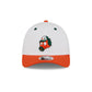 New Era x adidas Miami Hurricanes White Mascot 39THIRTY M-Crown Stretch Fit Hat