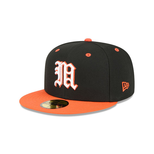 New Era x adidas Miami Hurricanes Black 59FIFTY Fitted Hat - New Era Cap
