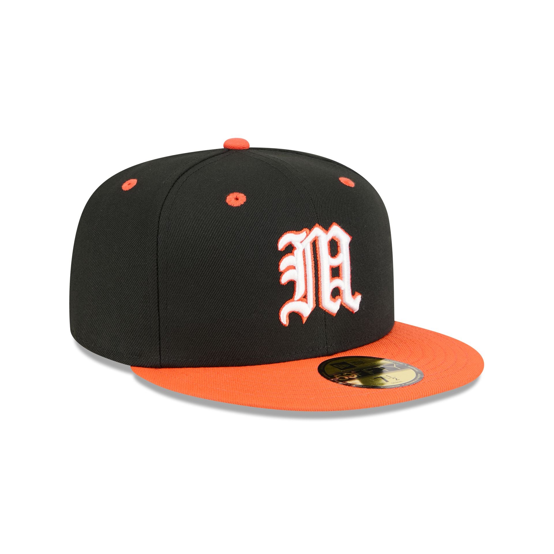 New Era x adidas Miami Hurricanes Black 59FIFTY Fitted Hat