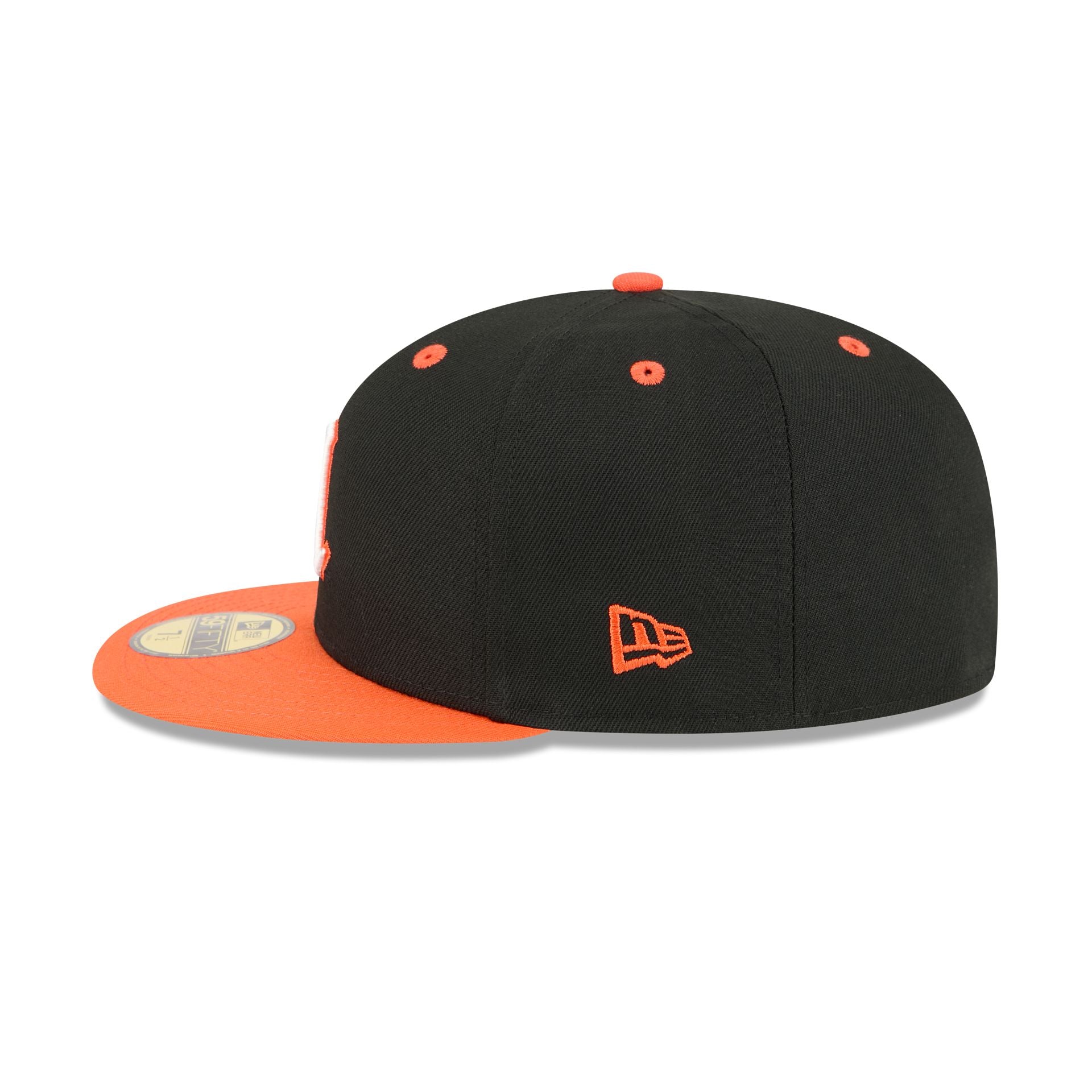 New Era x adidas Miami Hurricanes Black 59FIFTY Fitted Hat