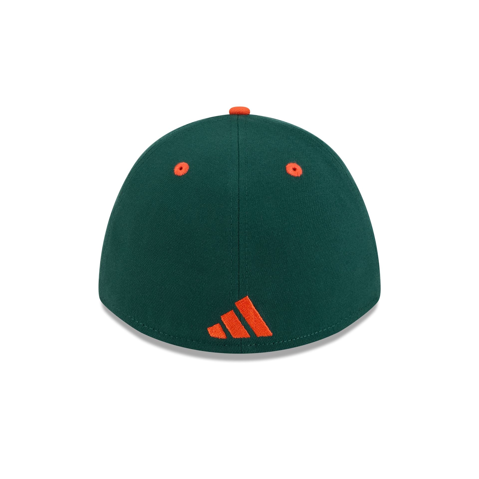 New Era x adidas Miami Hurricanes Dark Green 39THIRTY M-Crown