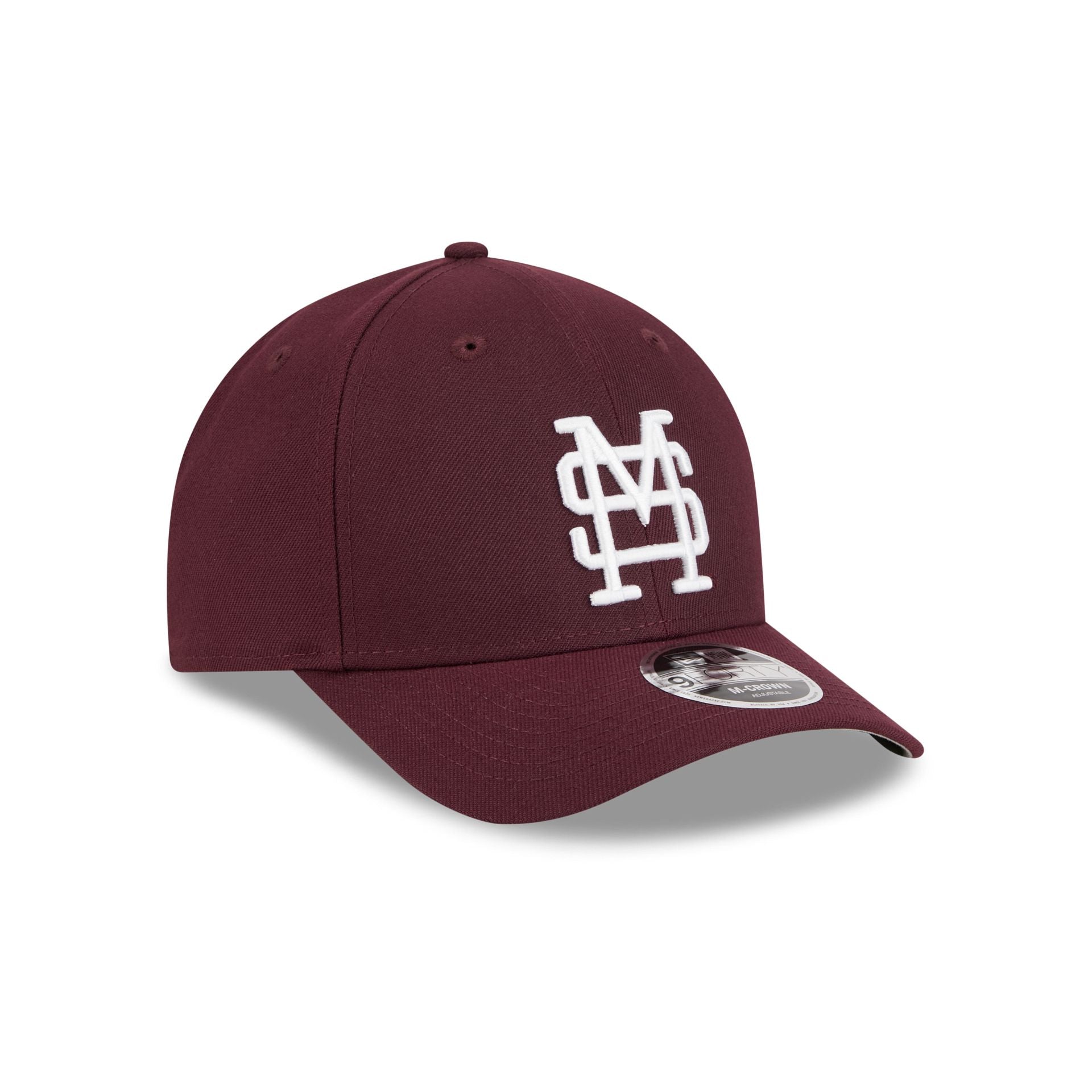 New Era x adidas Mississippi State Bulldogs 9FORTY M-Crown Snapback Hat