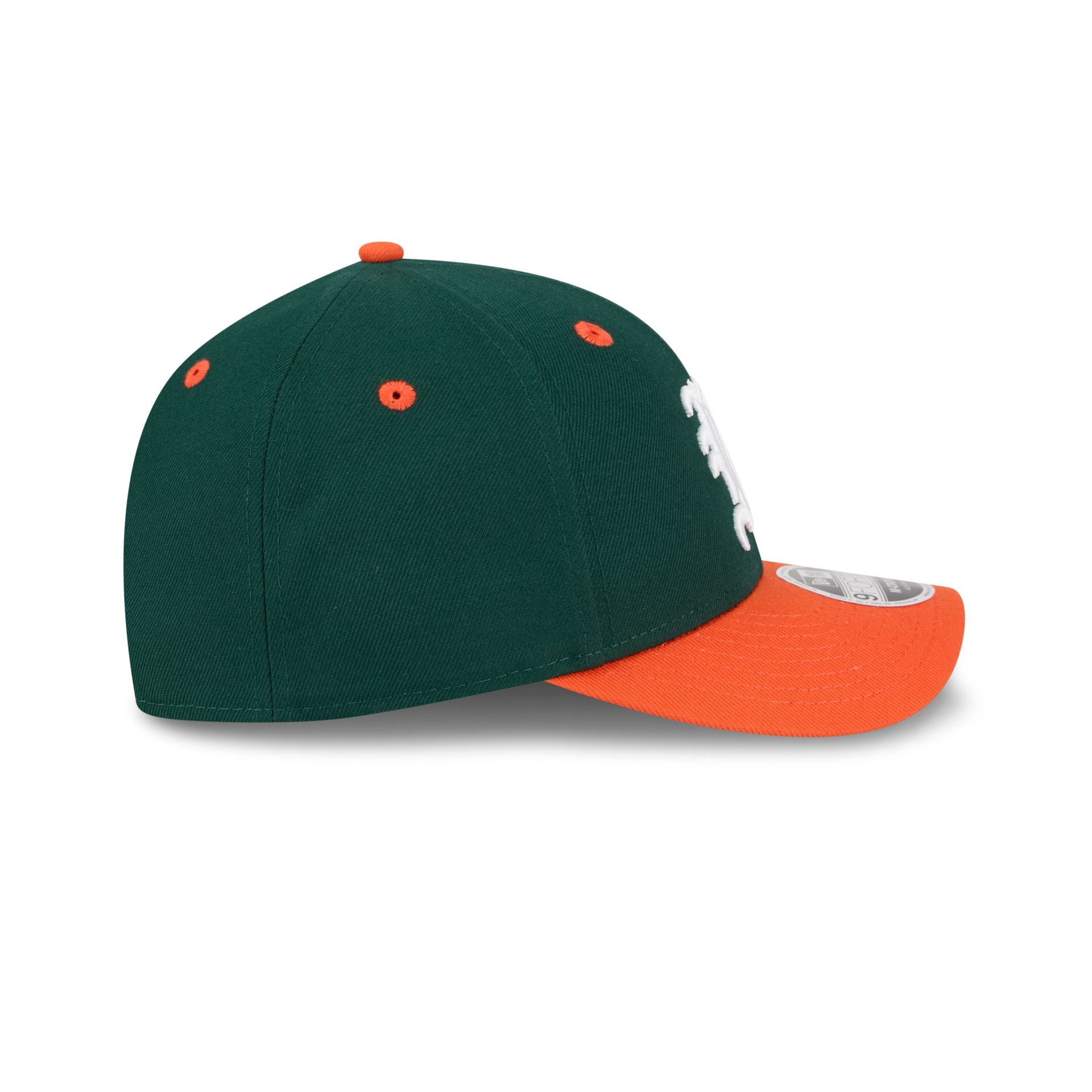 New Era x adidas Miami Hurricanes Dark Green 9FORTY M-Crown Snapback Hat