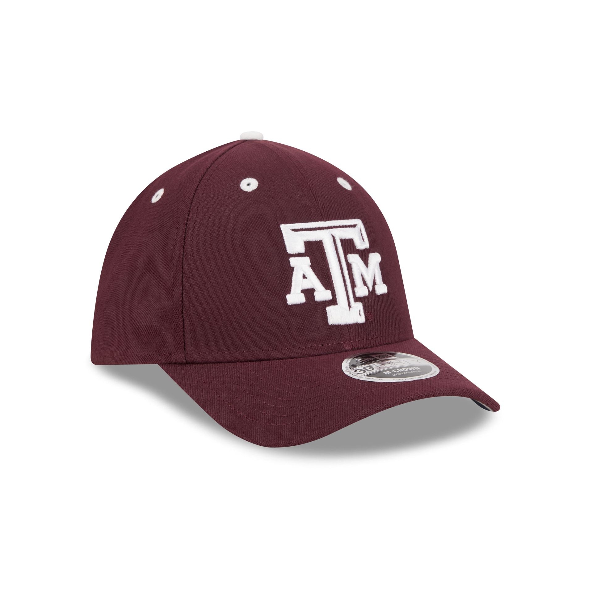 New Era x adidas Texas A&M Aggies 39THIRTY M-Crown Stretch Fit Hat