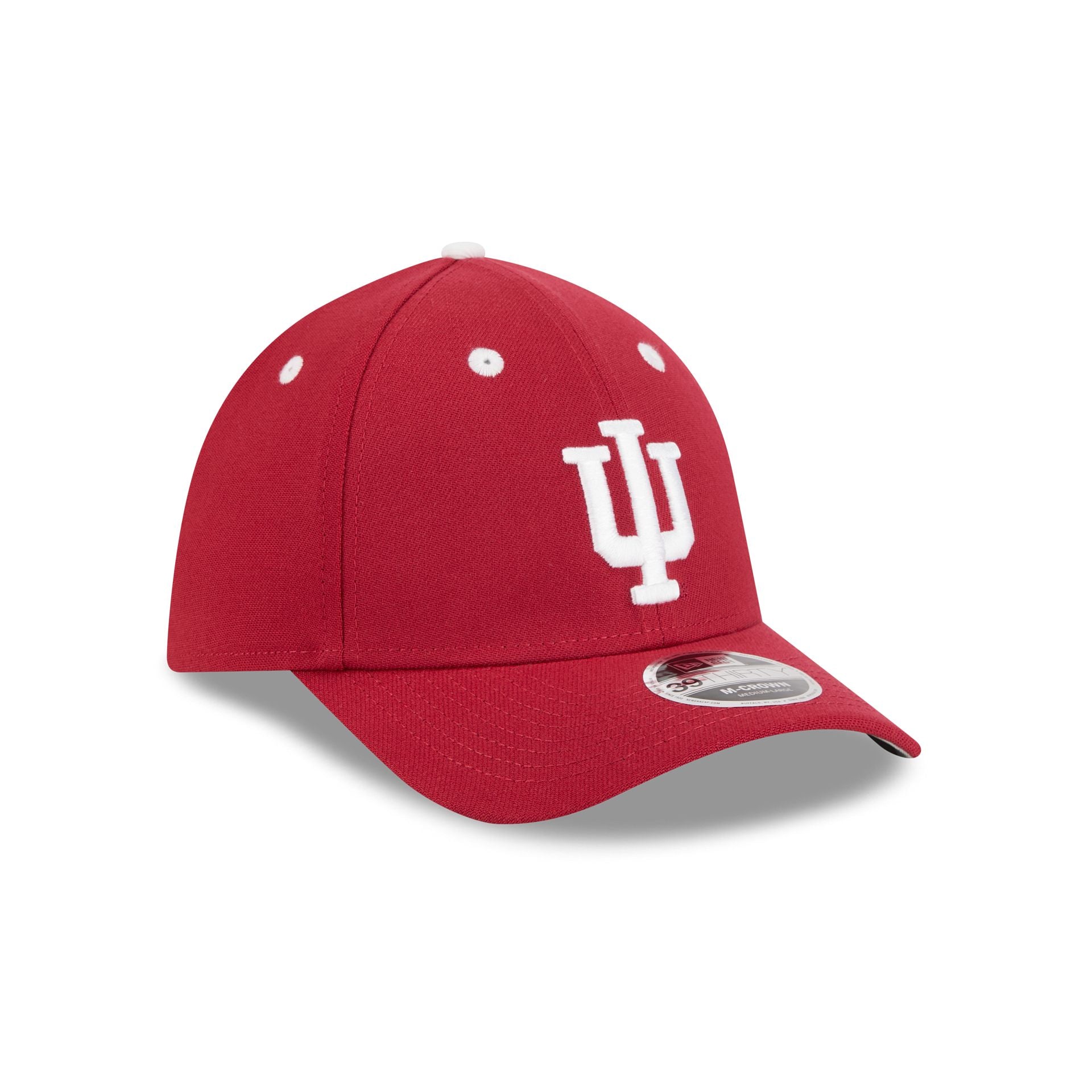 New Era x adidas Indiana Hoosiers 39THIRTY M-Crown Stretch Fit Hat