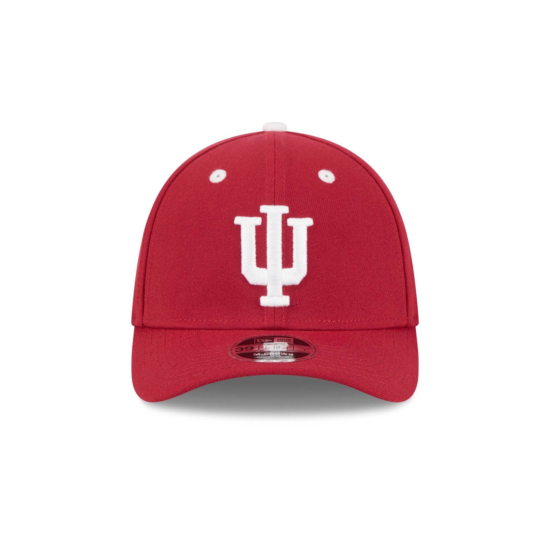 New Era x adidas Indiana Hoosiers 39THIRTY M-Crown Stretch Fit Hat