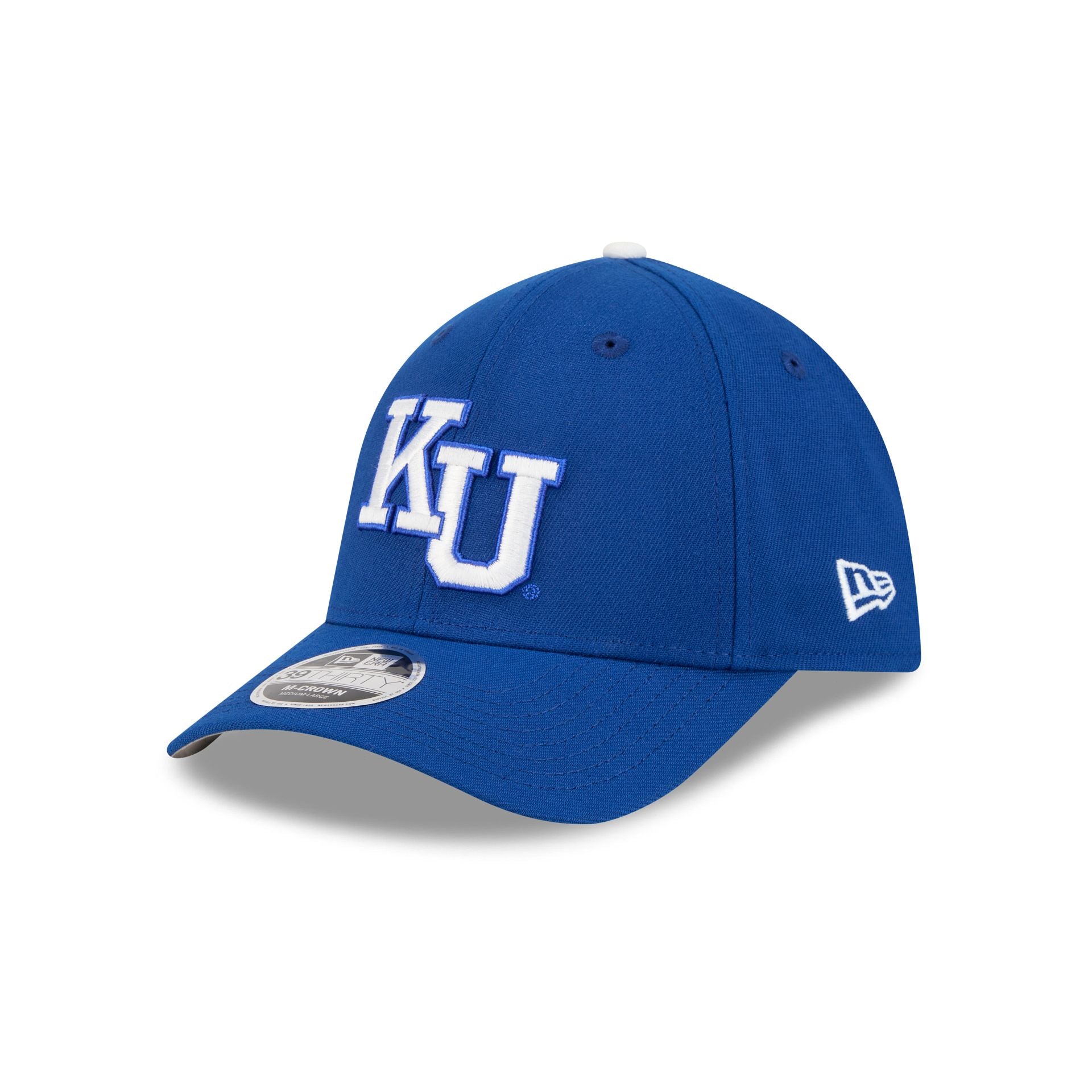 New Era x adidas Kansas Jayhawks 39THIRTY M-Crown Stretch Fit Hat
