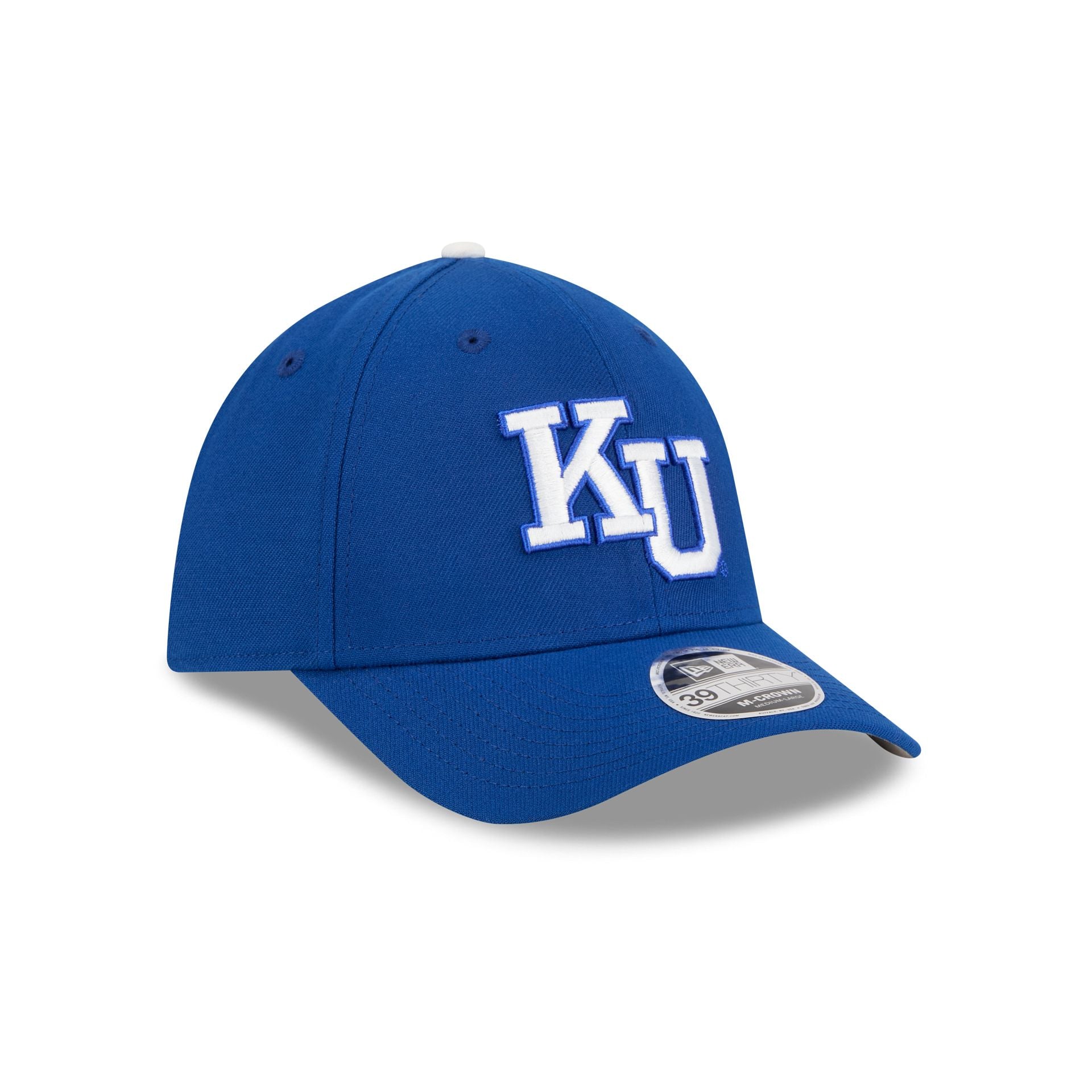 New Era x adidas Kansas Jayhawks 39THIRTY M-Crown Stretch Fit Hat