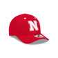 New Era x adidas Nebraska Cornhuskers Scarlet 9FORTY M-Crown Snapback Hat