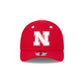 New Era x adidas Nebraska Cornhuskers Scarlet 9FORTY M-Crown Snapback Hat