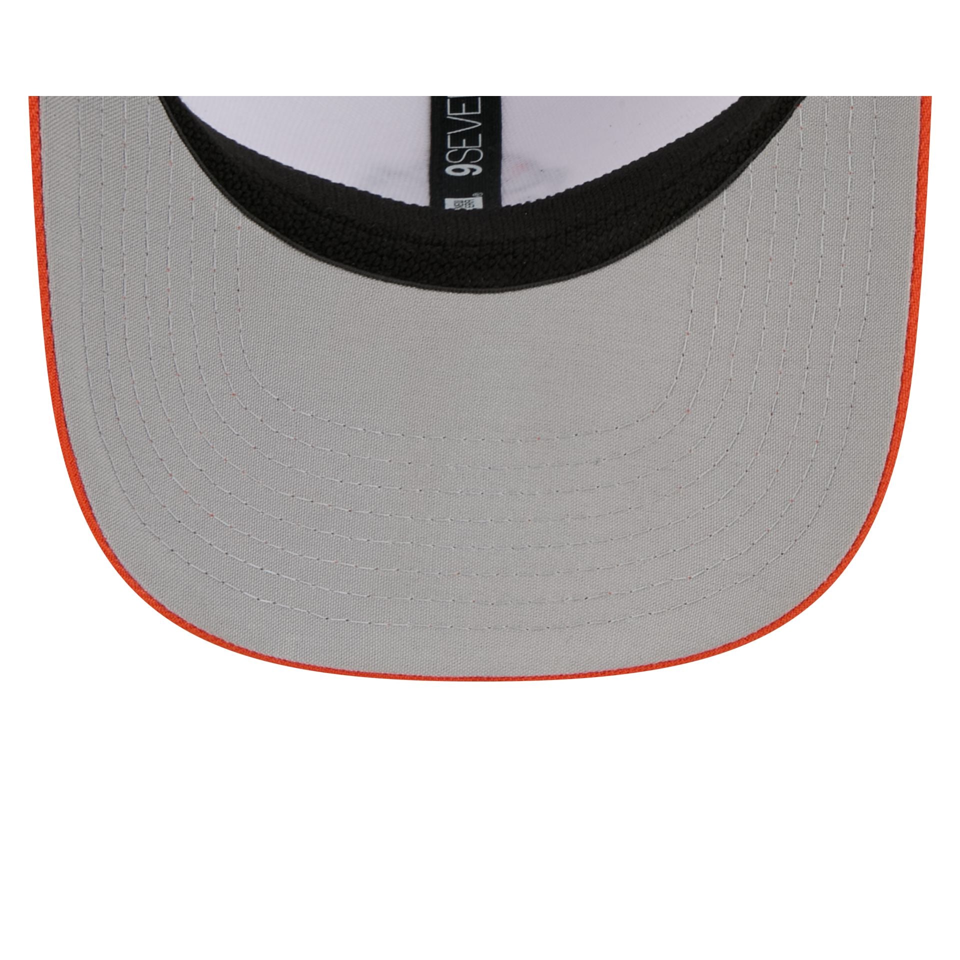 New Era x adidas Miami Hurricanes White Mascot 9SEVENTY Stretch-Snap Hat