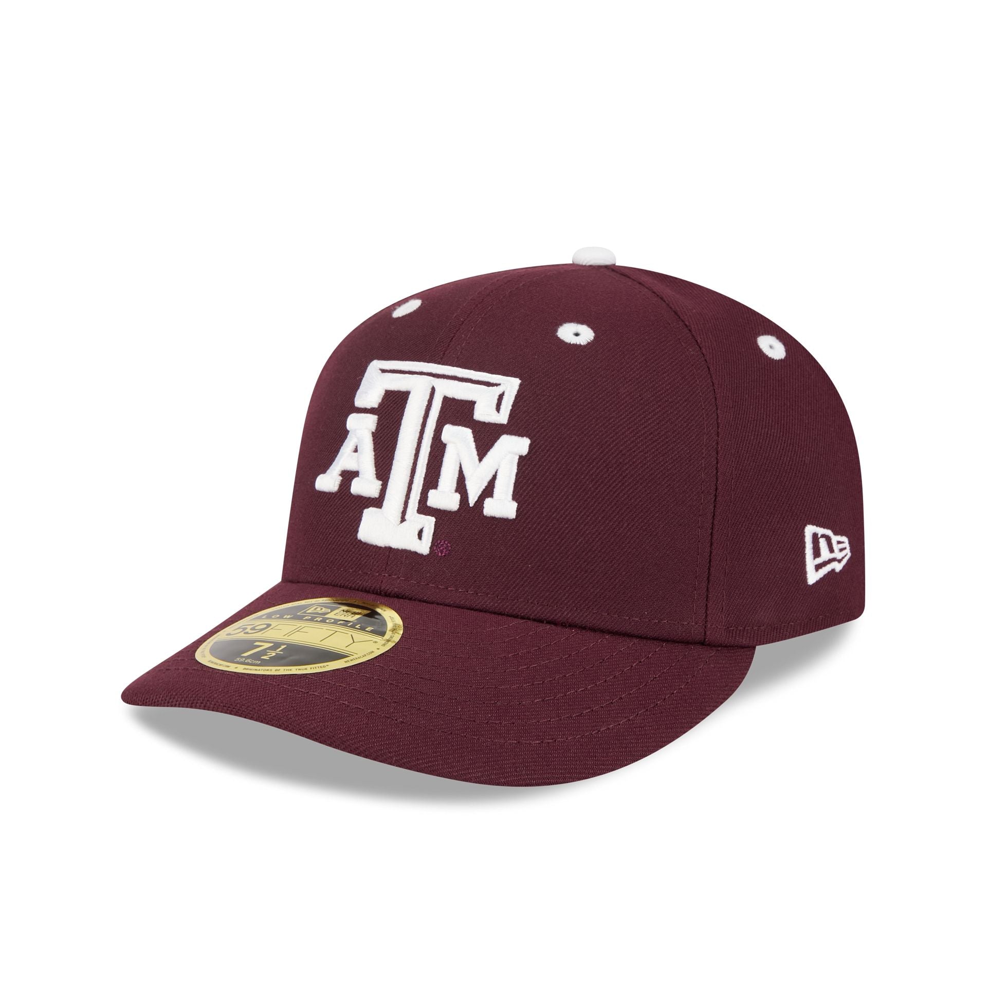 New Era x adidas Texas A&M Aggies Low Profile 59FIFTY Fitted Hat