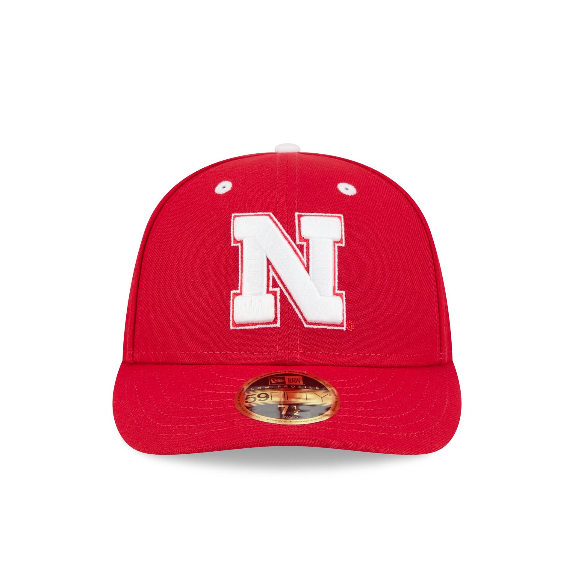 New Era x adidas Nebraska Cornhuskers Scarlet Low Profile 59FIFTY Fitted Hat