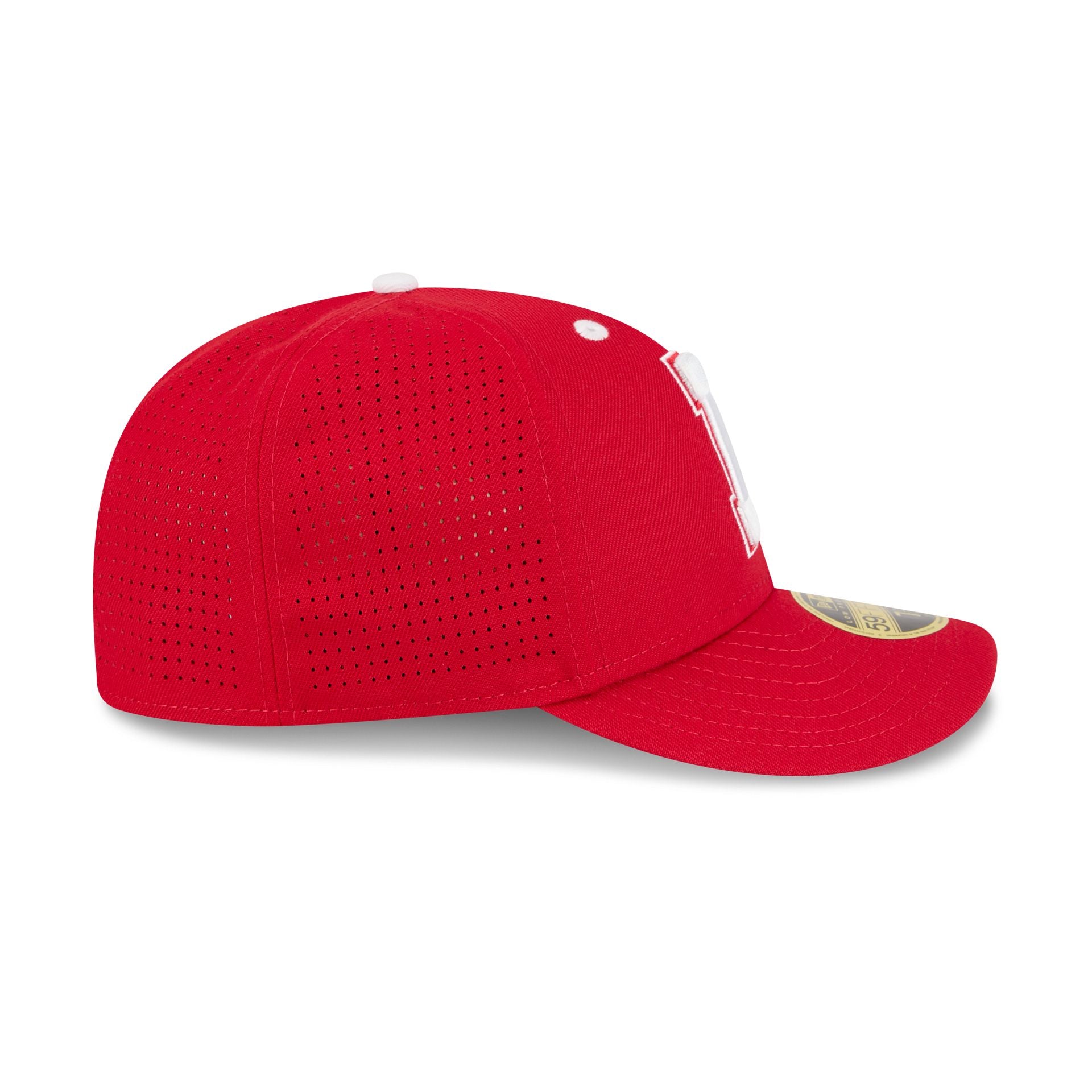 New Era x adidas Nebraska Cornhuskers Scarlet Low Profile 59FIFTY Fitted Hat