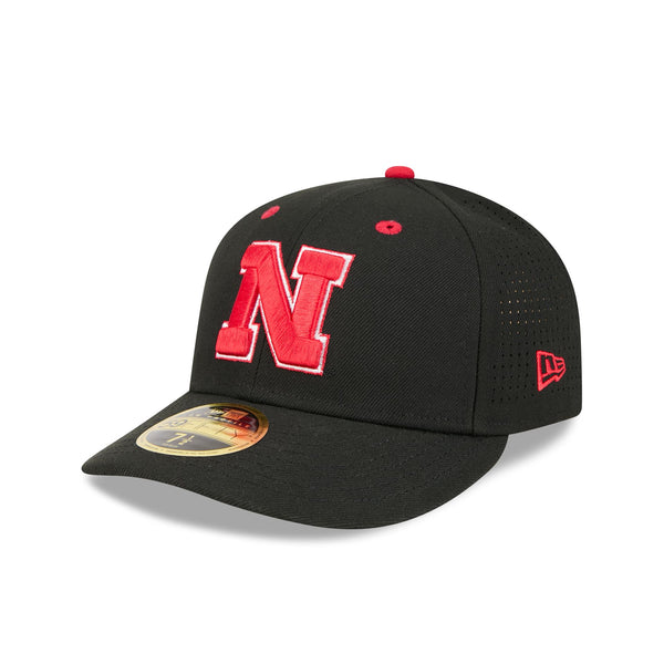 New Era x adidas Nebraska Cornhuskers Black Low Profile 59FIFTY