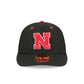 New Era x adidas Nebraska Cornhuskers Black Low Profile 59FIFTY Fitted Hat