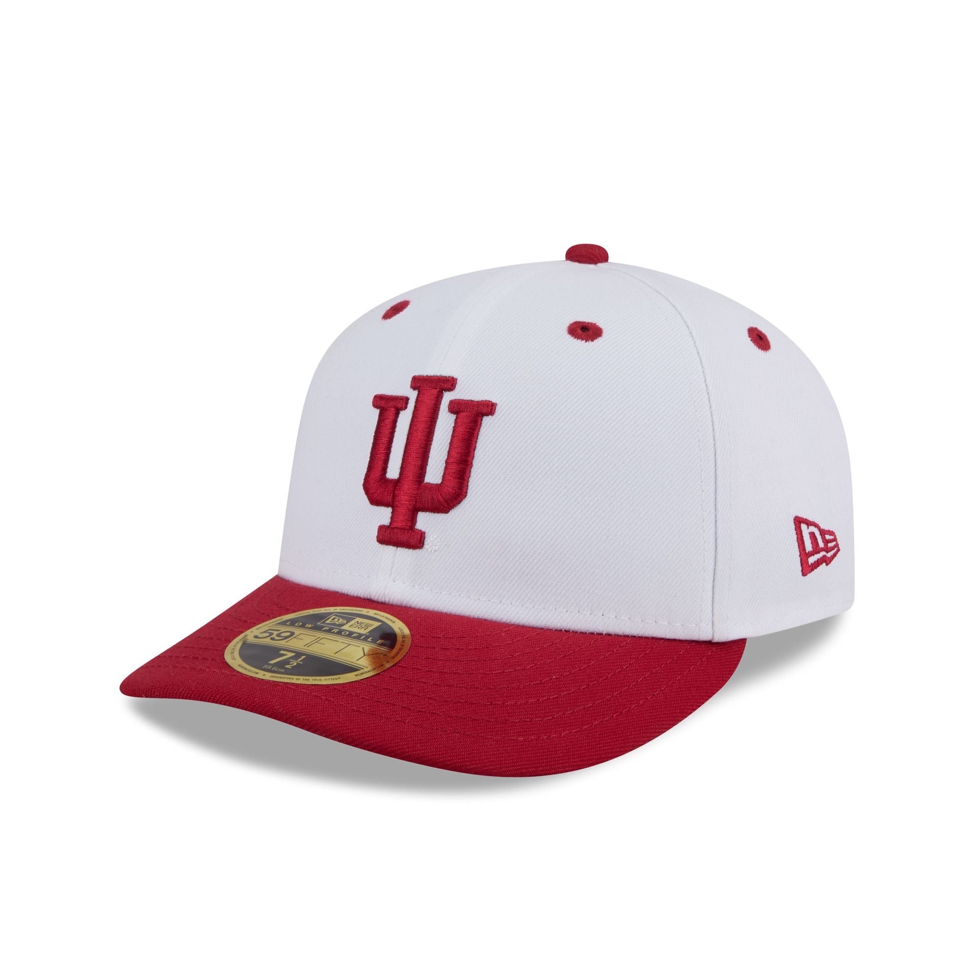 New Era x adidas Indiana Hoosiers White Low Profile 59FIFTY Fitted