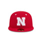 New Era x adidas Nebraska Cornhuskers Scarlet 59FIFTY Fitted Hat