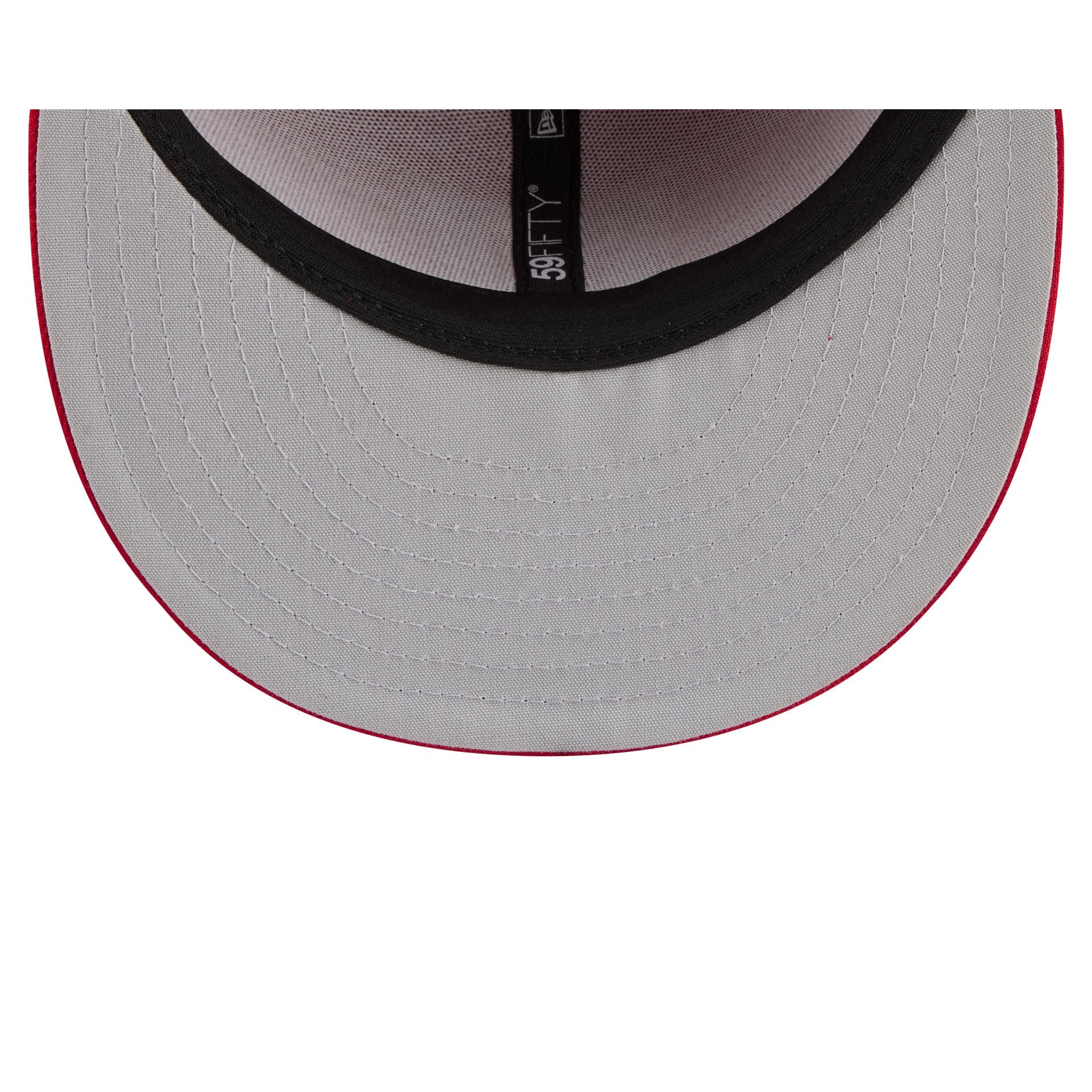 New Era x adidas Nebraska Cornhuskers Scarlet 59FIFTY Fitted Hat