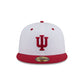 New Era x adidas Indiana Hoosiers White 59FIFTY Fitted Hat