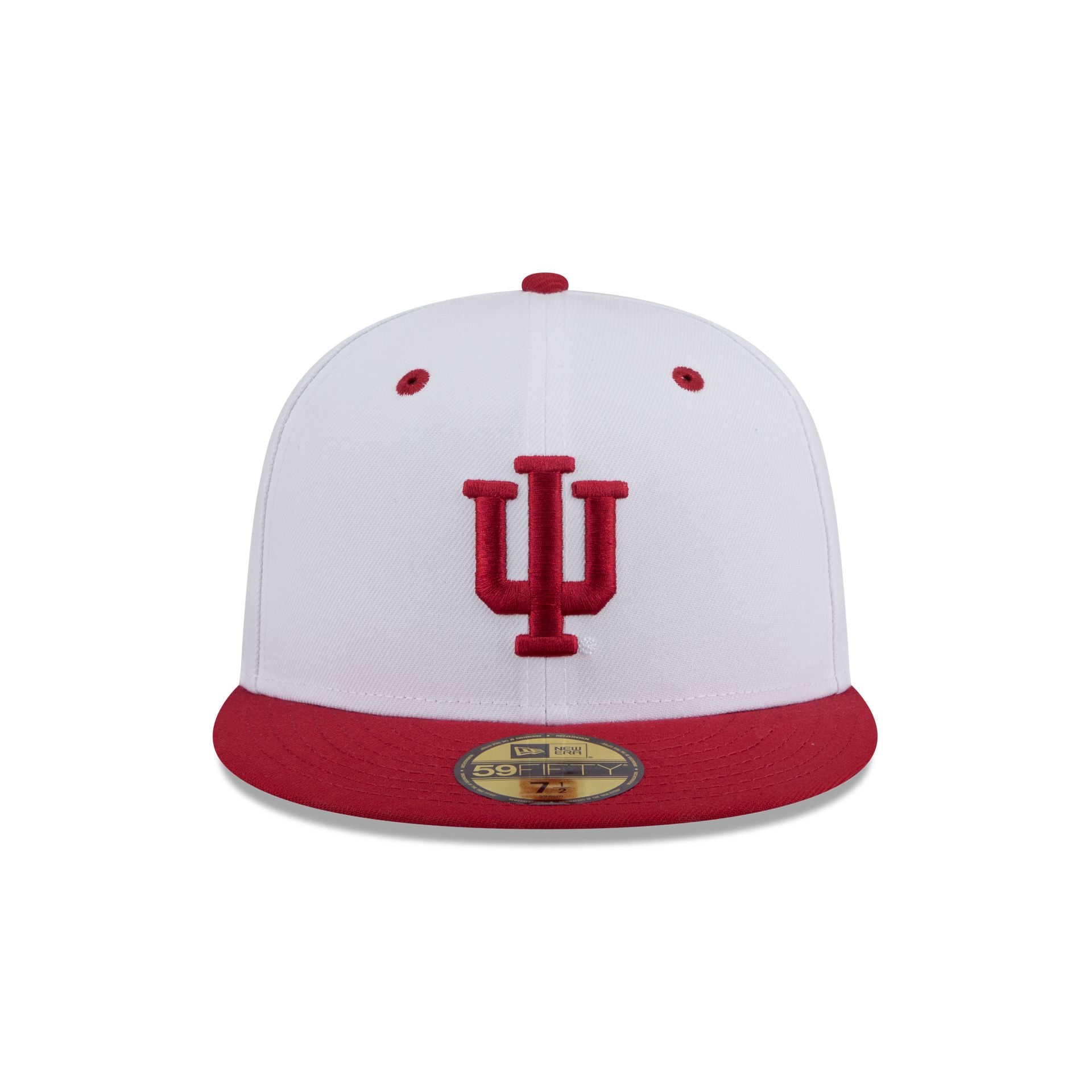 New Era x adidas Indiana Hoosiers White 59FIFTY Fitted Hat