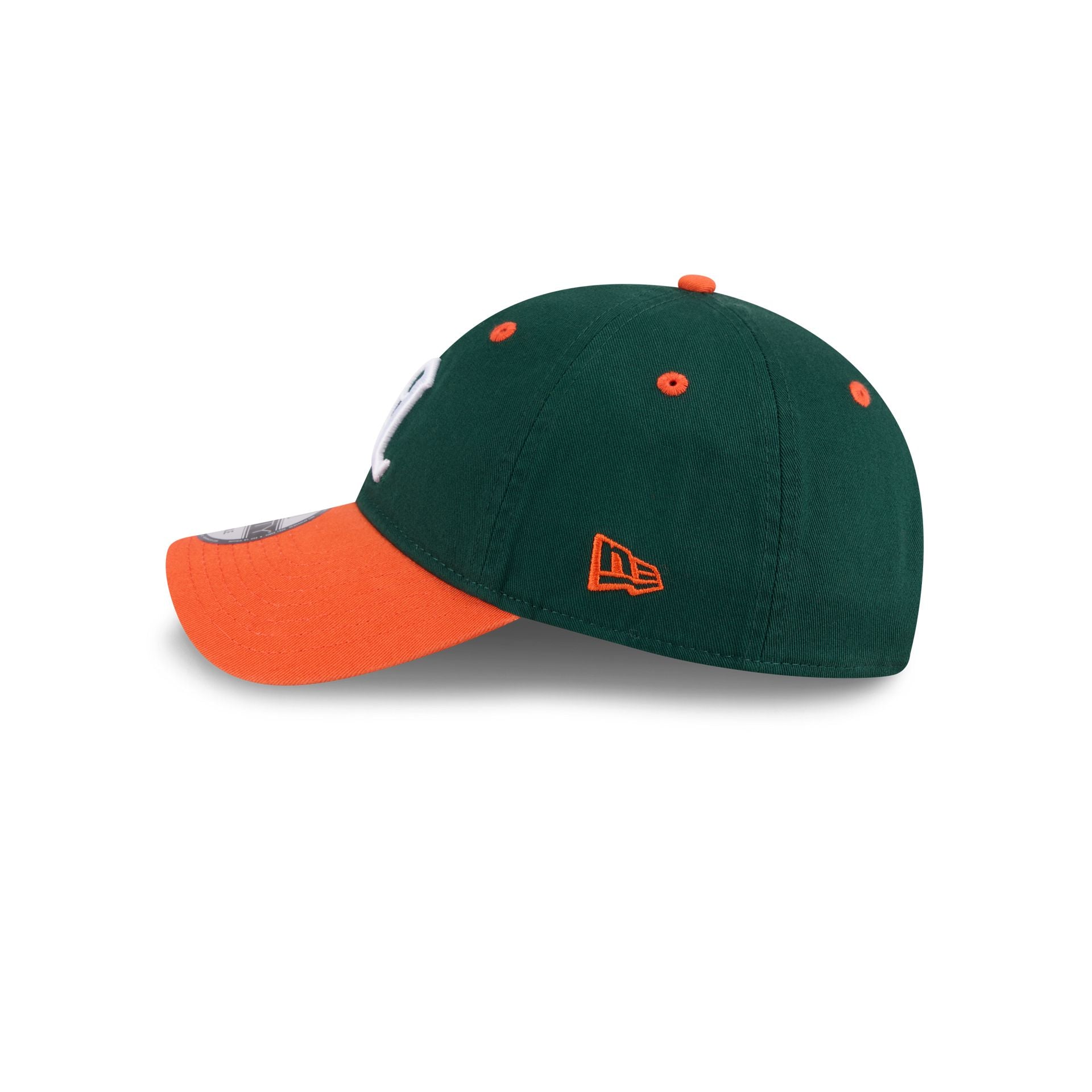 New Era x adidas Miami Hurricanes Green 9TWENTY Adjustable Hat