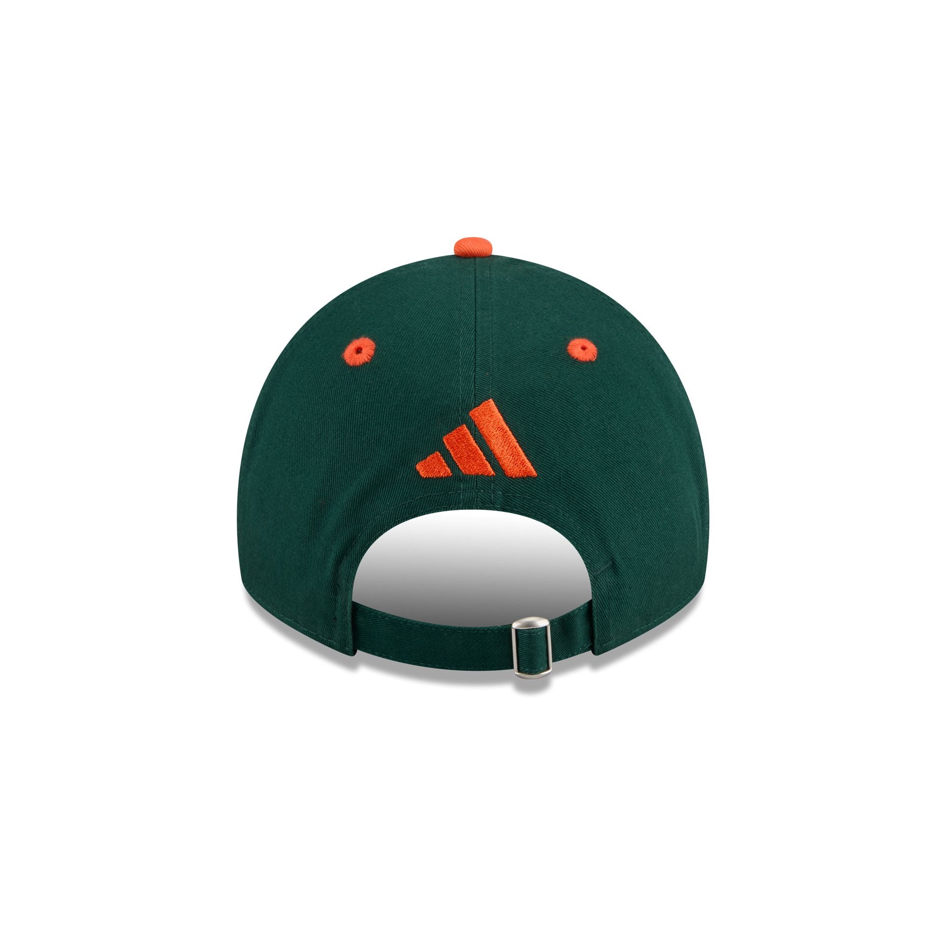 New Era x adidas Miami Hurricanes Green 9TWENTY Adjustable Hat