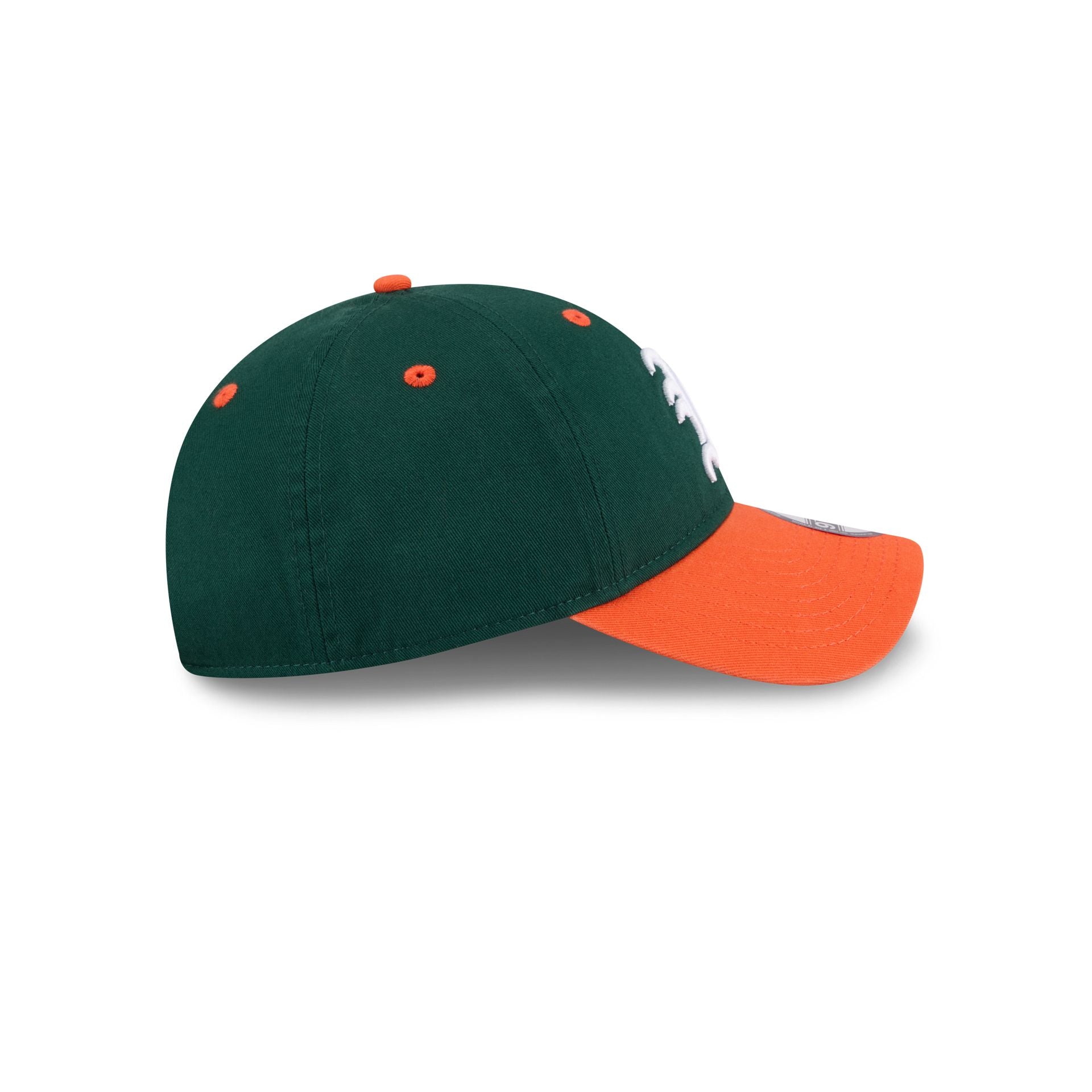 New Era x adidas Miami Hurricanes Green 9TWENTY Adjustable Hat
