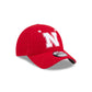 New Era x adidas Nebraska Cornhuskers Scarlet 9TWENTY Adjustable Hat