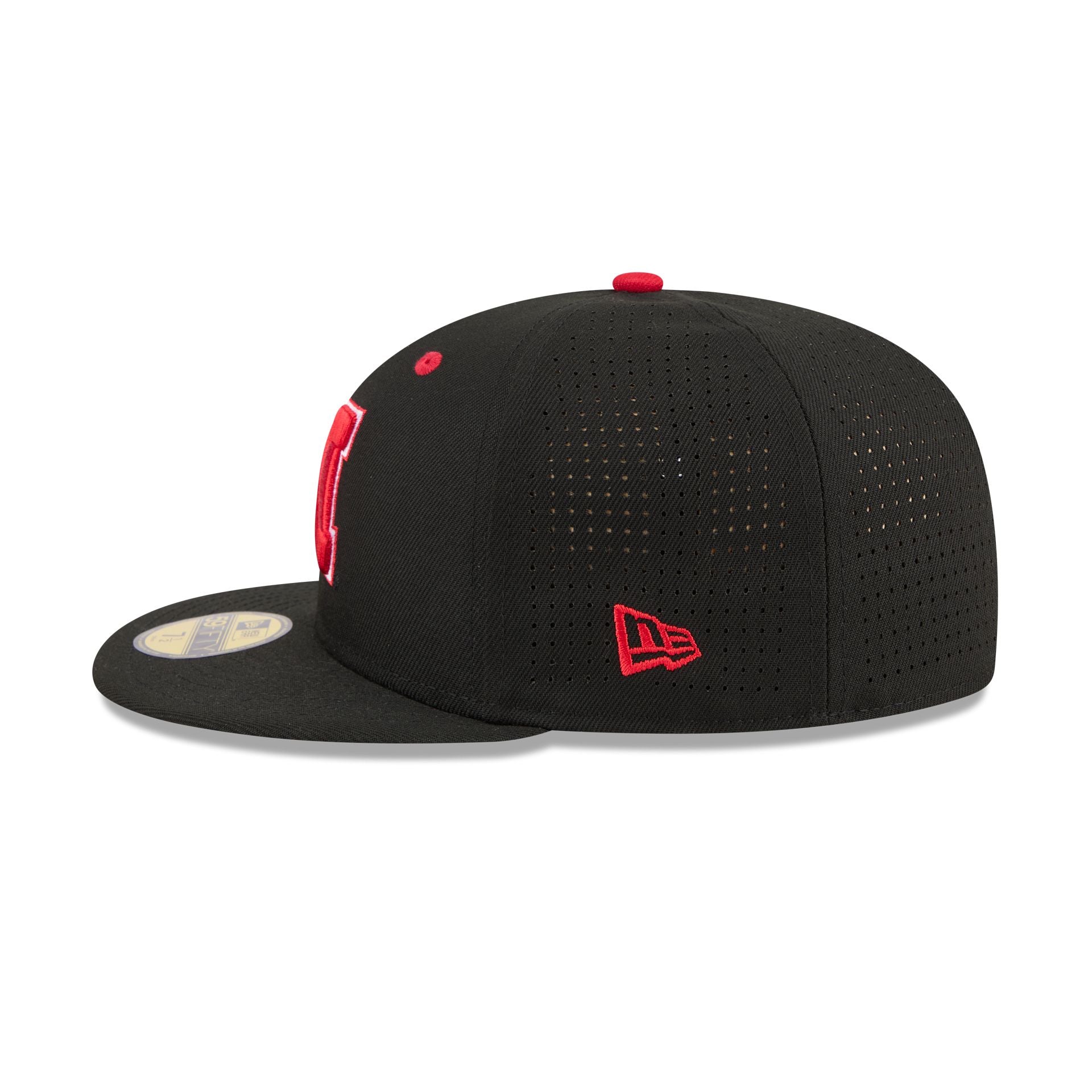 New Era x adidas Nebraska Cornhuskers Black 59FIFTY Fitted Hat