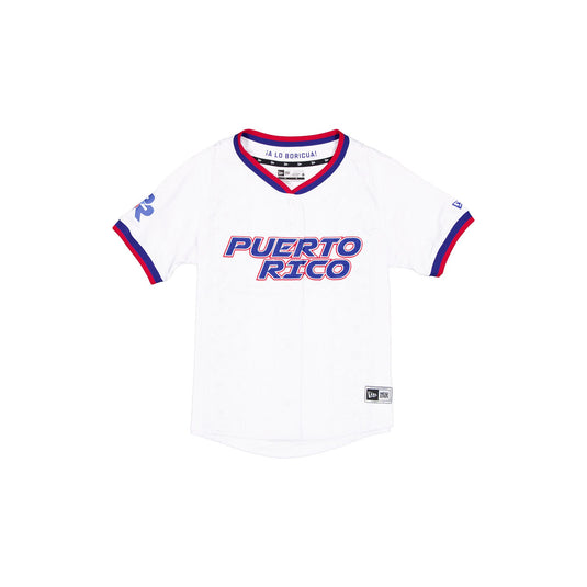 Puerto Rico Home Women's White Jersey - New Era Cap