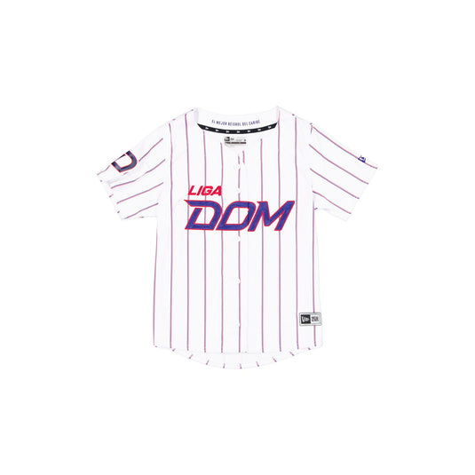 Dominican Republic Home Women's Pinstripe Jersey - New Era Cap