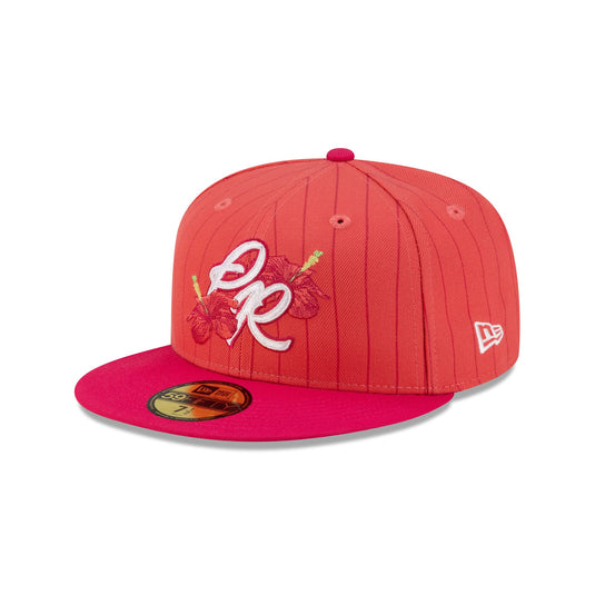 Puerto Rico Alternate Flor 59FIFTY Fitted Hat - New Era Cap