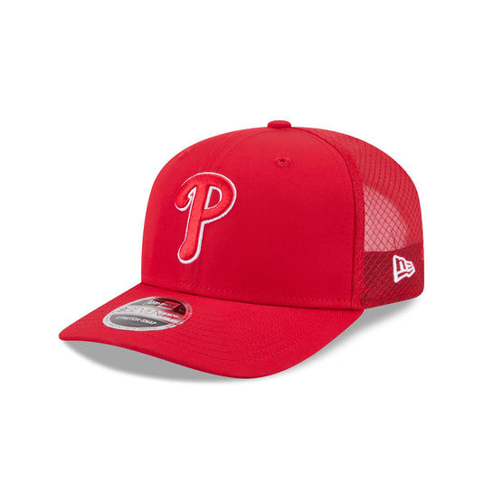 Philadelphia Phillies 2026 Batting Practice Fan Pack 9SEVENTY Stretch-Snap Hat - New Era Cap