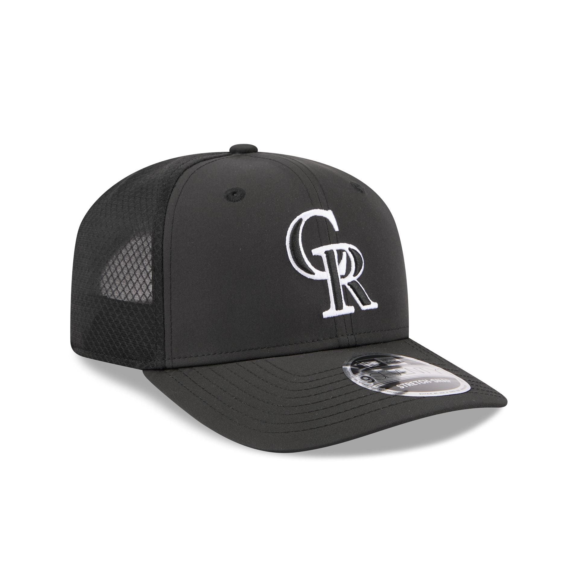 Colorado Rockies 2026 Batting Practice Fan Pack 9SEVENTY Stretch-Snap Hat