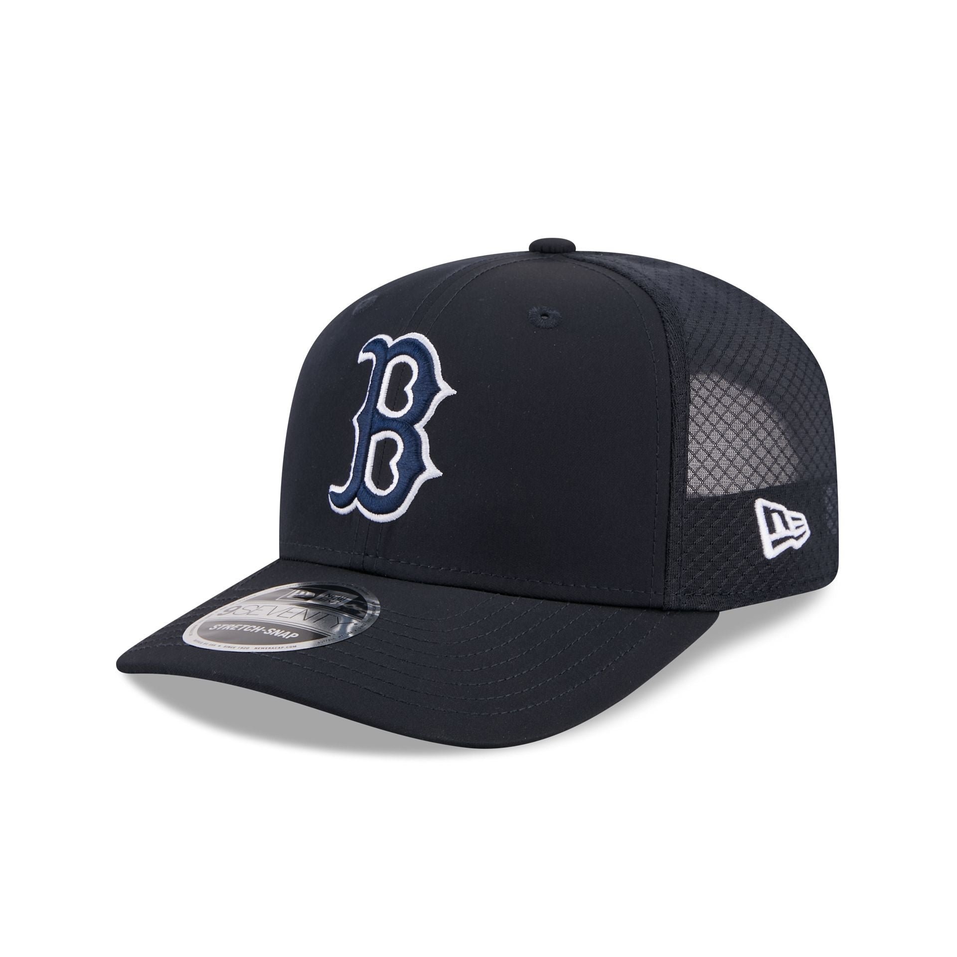 Boston Red Sox 2026 Batting Practice Fan Pack 9SEVENTY Stretch-Snap Hat