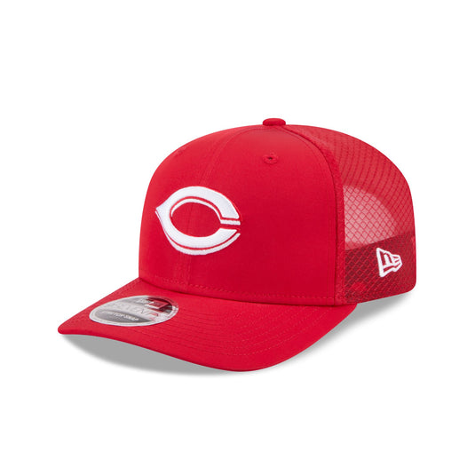 Cincinnati Reds 2026 Batting Practice Fan Pack 9SEVENTY Stretch-Snap Hat - New Era Cap