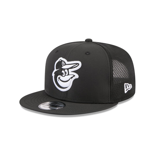 Baltimore Orioles 2026 Batting Practice Fan Pack 9FIFTY Snapback Hat - New Era Cap