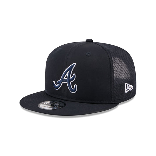 Atlanta Braves 2026 Batting Practice Fan Pack 9FIFTY Snapback Hat - New Era Cap
