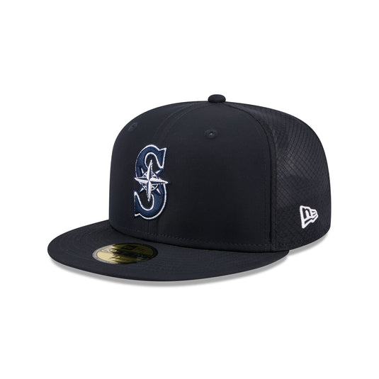 Seattle Mariners 2026 Batting Practice Fan Pack 59FIFTY Fitted Hat - New Era Cap
