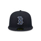 Boston Red Sox 2026 Batting Practice Fan Pack 59FIFTY Fitted Hat