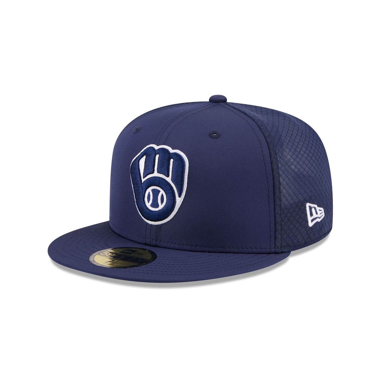 Milwaukee Brewers 2026 Batting Practice Fan Pack 59FIFTY Fitted Hat