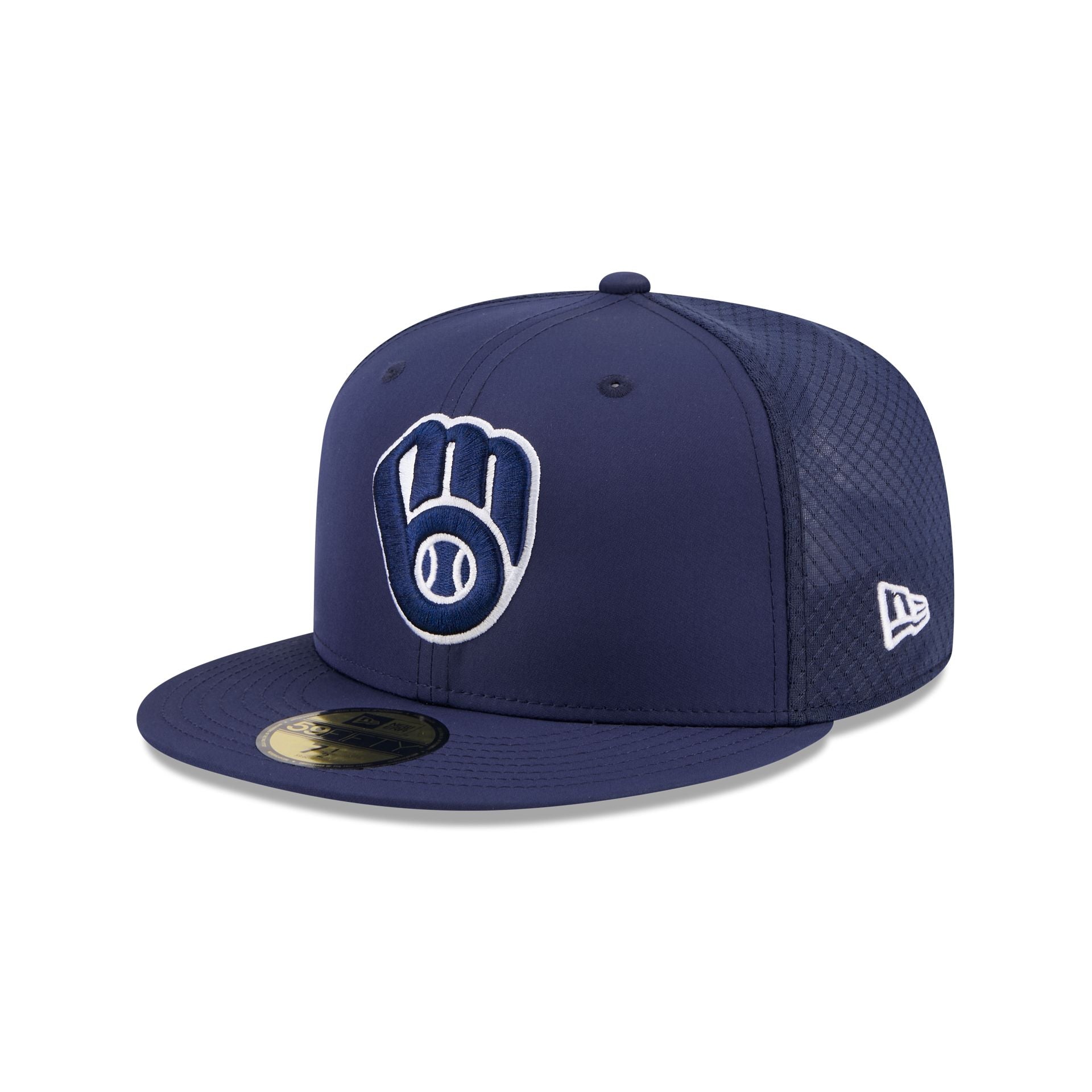 Milwaukee Brewers 2026 Batting Practice Fan Pack 59FIFTY Fitted Hat
