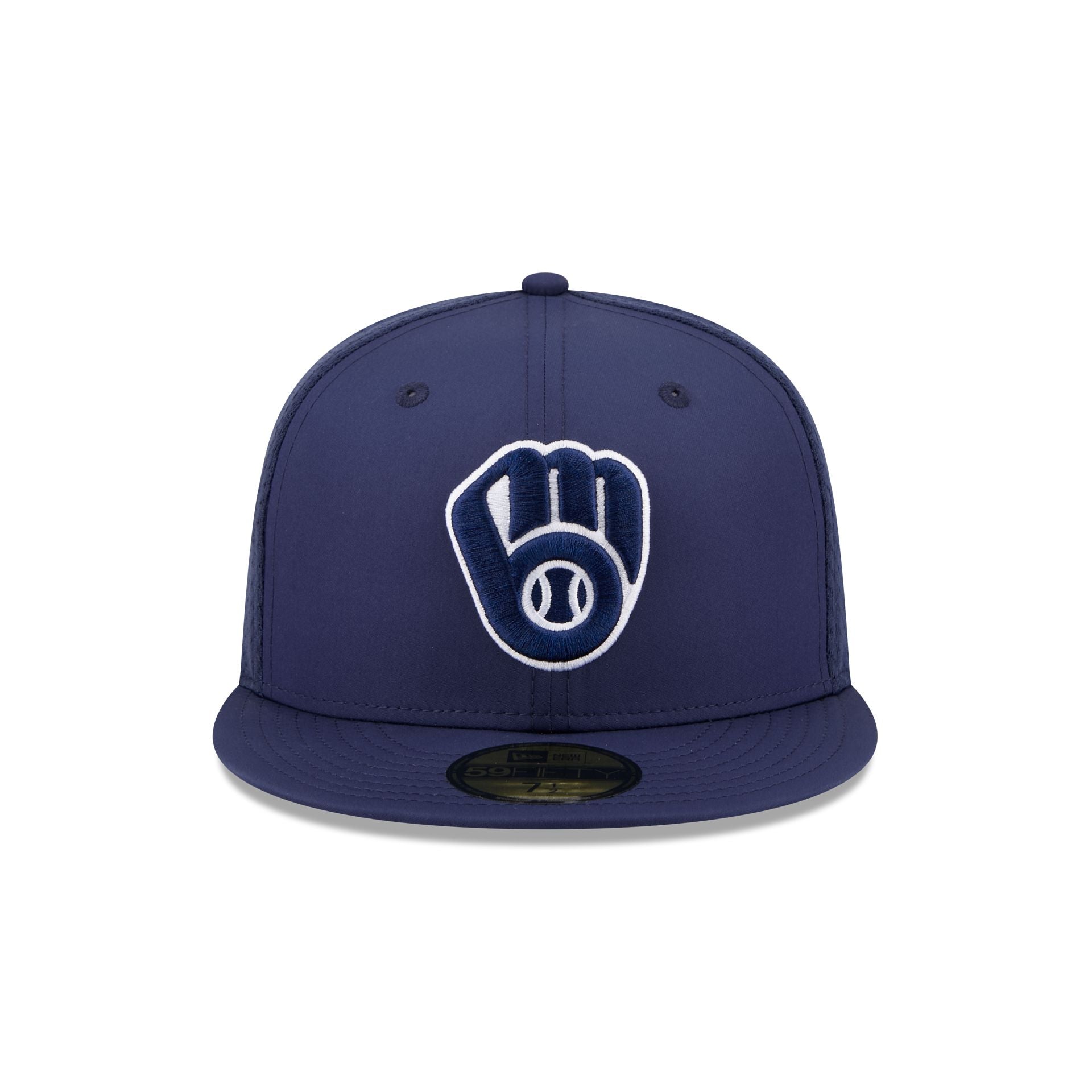 Milwaukee Brewers 2026 Batting Practice Fan Pack 59FIFTY Fitted Hat