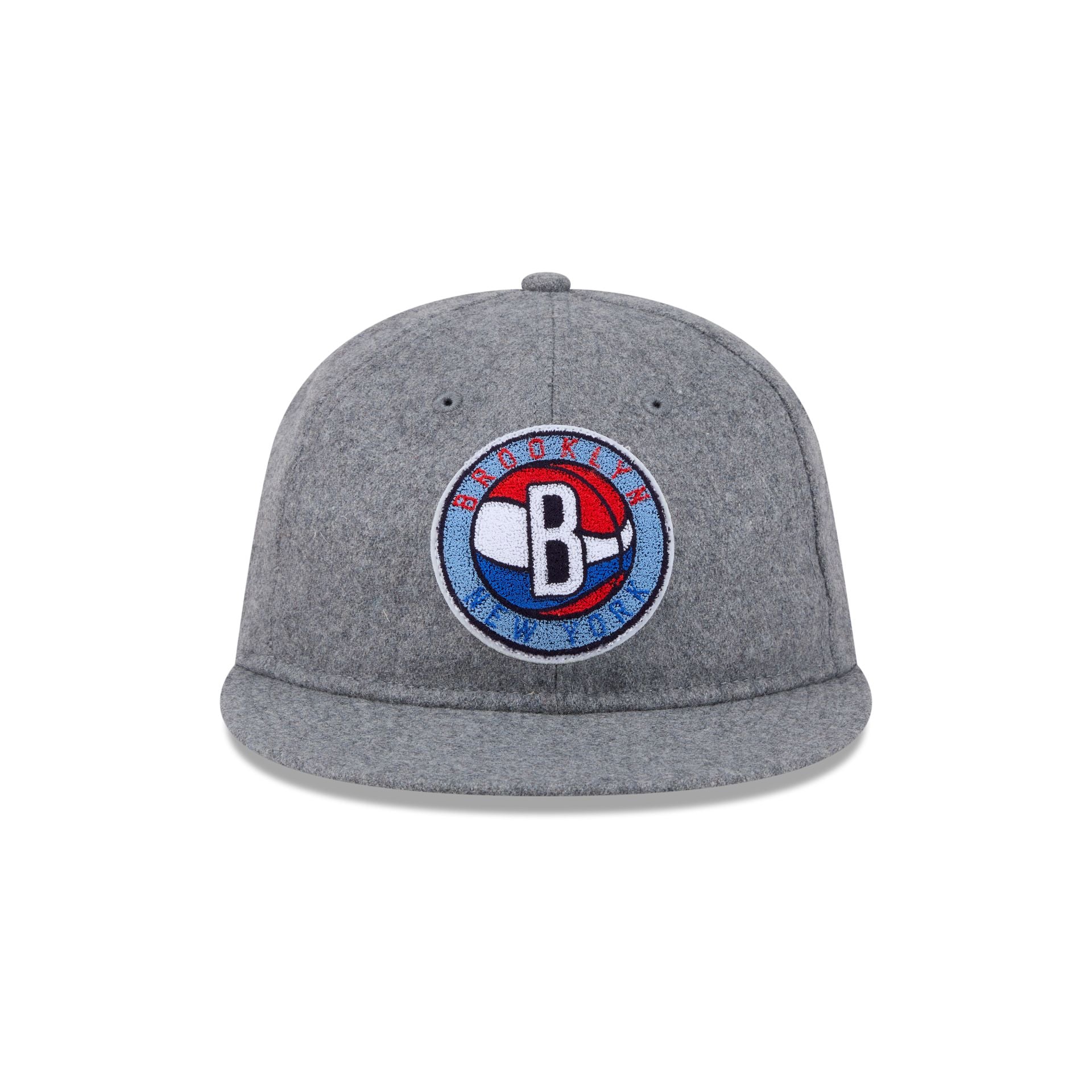 Brooklyn Nets Chenille Woven Retro Crown 9FIFTY Adjustable Hat