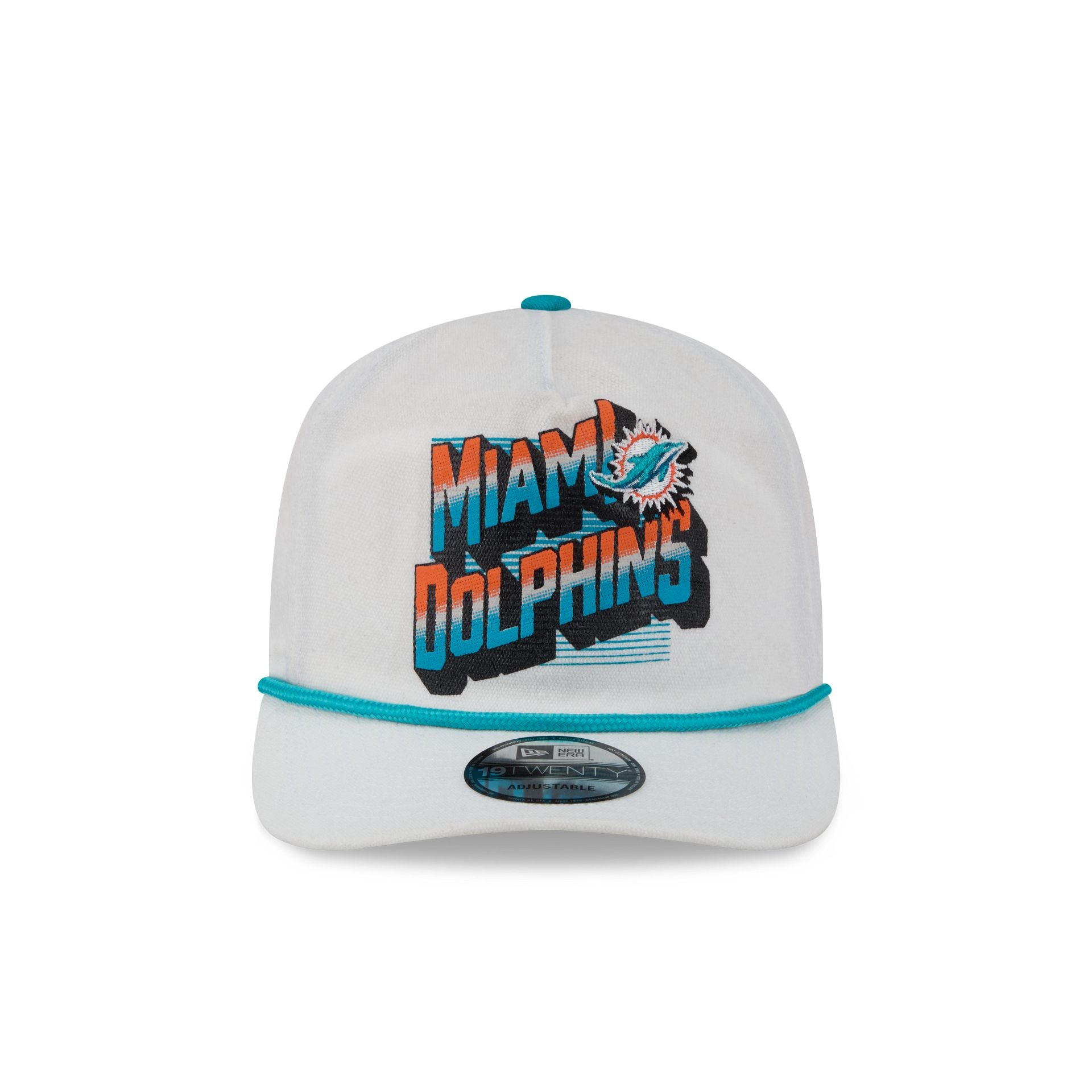 Miami Dolphins Duck Cloth 19TWENTY Adjustable Hat