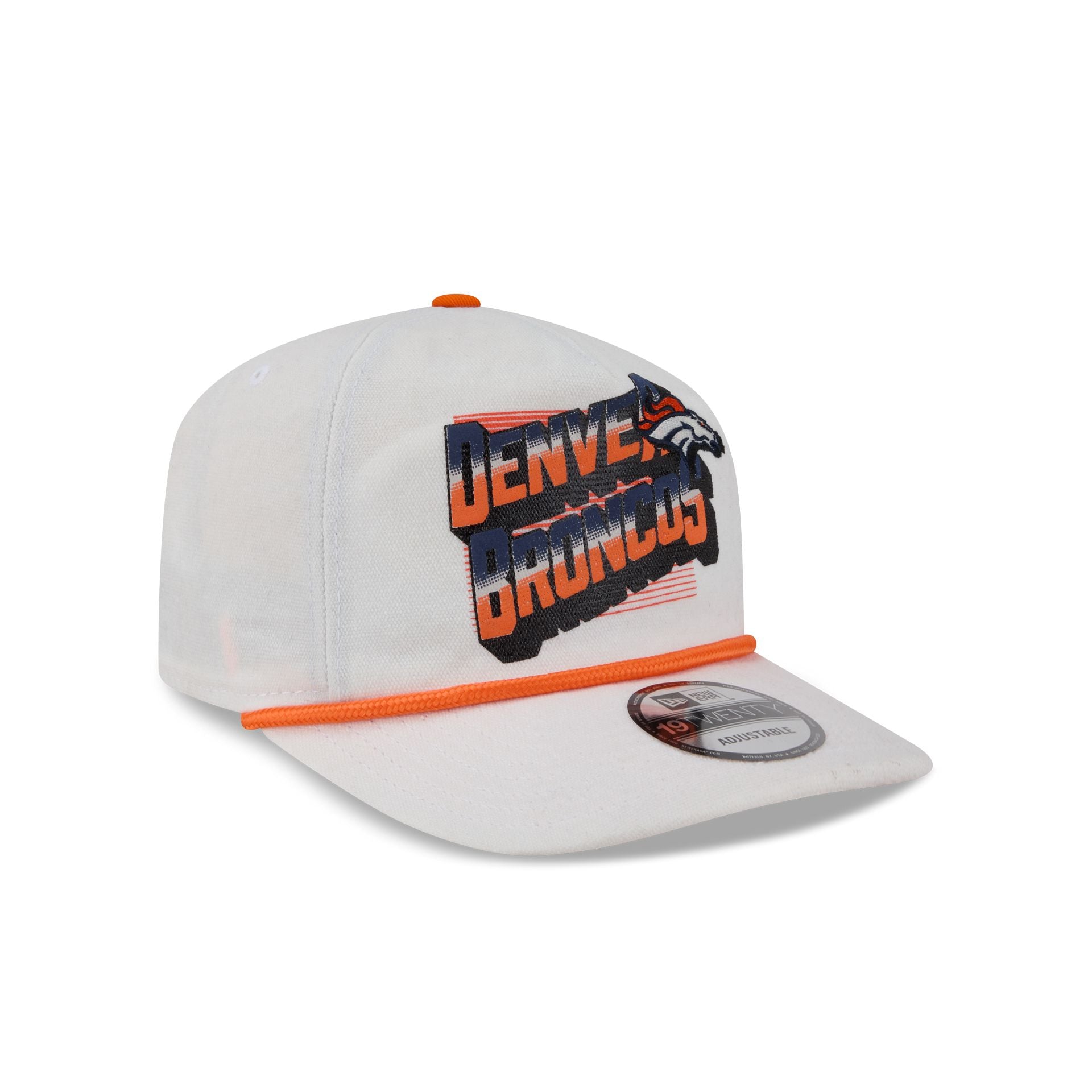 Denver Broncos Duck Cloth 19TWENTY Adjustable Hat