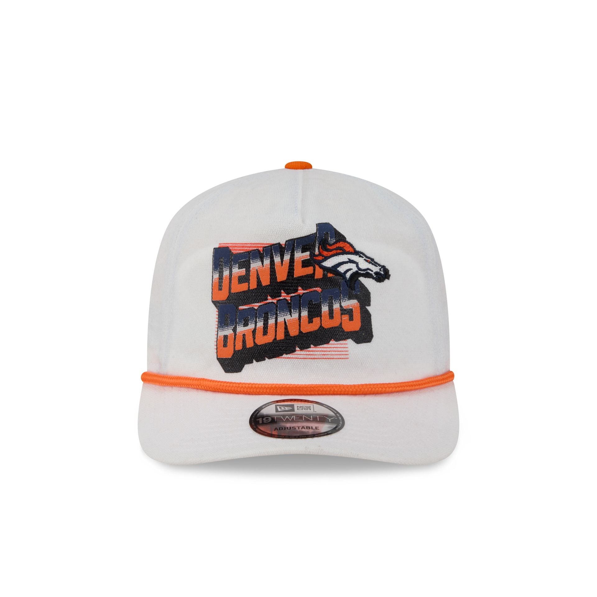 Denver Broncos Duck Cloth 19TWENTY Adjustable Hat