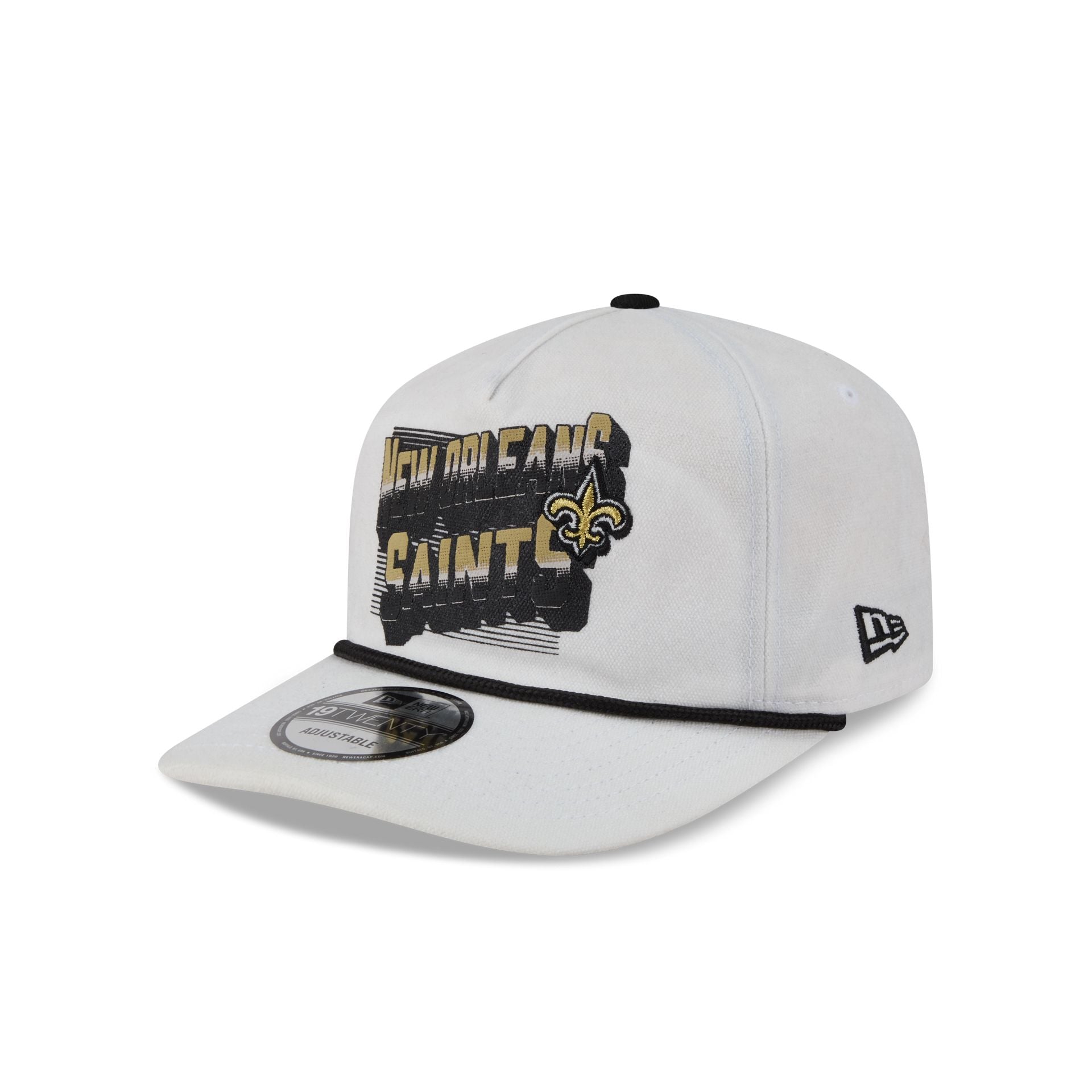 New Orleans Saints Duck Cloth 19TWENTY Adjustable Hat